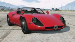 Alfa Romeo 33 Stradale Pigment Red para GTA 5