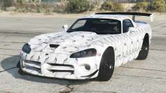 Dodge Viper SRT10 Anti Flash White para GTA 5