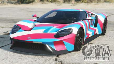 Ford GT Vivid Sky Azul para GTA 5