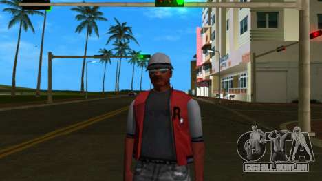 Black Guy Rockstar para GTA Vice City