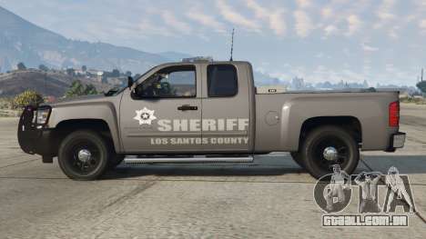 Chevrolet Silverado Pickup Police Natural Gray