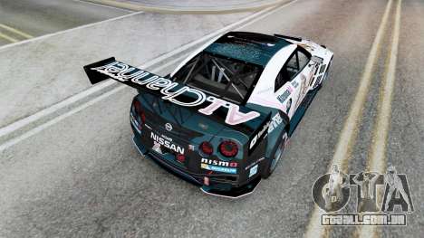 Nismo Nissan GT-R GT3 (R35) Tarawera para GTA San Andreas