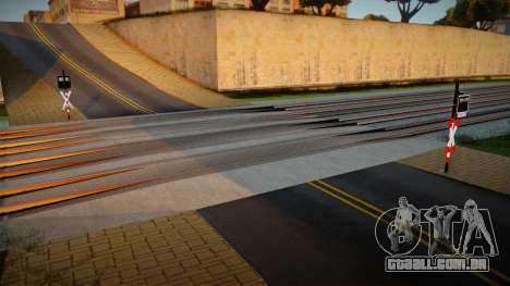 Railroad Crossing Mod Slovakia v12 para GTA San Andreas
