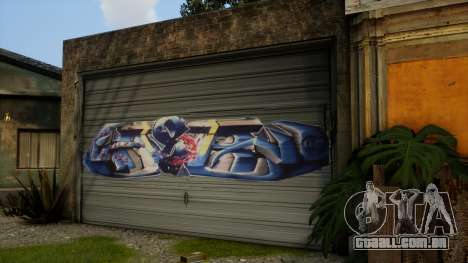 Grove CJ Garage Graffiti v2