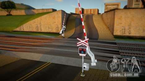 Railroad Crossing Mod Czech v9 para GTA San Andreas