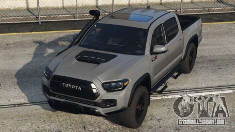 Toyota Tacoma Suva Gray