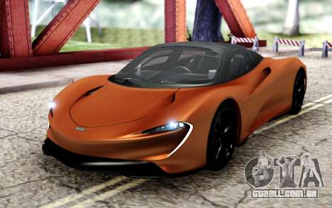 McLaren Speedtail Roadster para GTA San Andreas