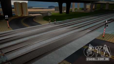 Railroad Crossing Mod Slovakia v9 para GTA San Andreas