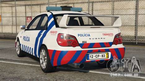 Subaru Impreza WRX STi Policia