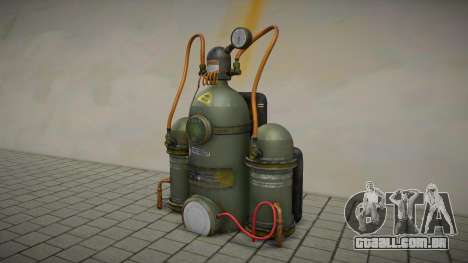 Steampunk jetpack para GTA San Andreas