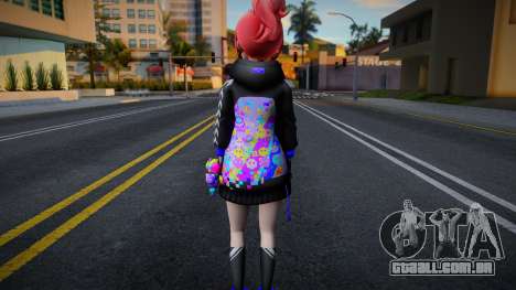 Maki Love Live Recolor para GTA San Andreas