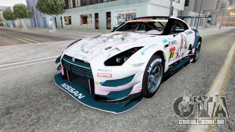 Nismo Nissan GT-R GT3 (R35) Tarawera para GTA San Andreas