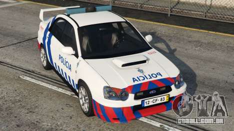 Subaru Impreza WRX STi Policia