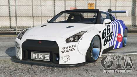 Nissan GT-R Liberty Walk Gray Nurse [Replace]