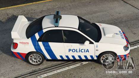 Subaru Impreza WRX STi Policia