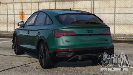 Audi Q5 Sportback Deep Jungle Green