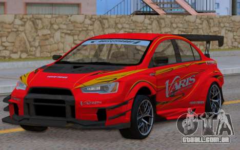 Mitsubishi evo 10 varis para GTA San Andreas