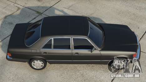 Mercedes-Benz 560 SEL Raisin Black