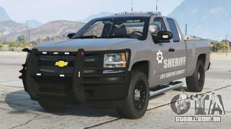 Chevrolet Silverado Pickup Police Natural Gray