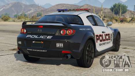 Mazda RX-8 Seacrest County Police