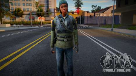 Half-Life 2 Rebels Female v6 para GTA San Andreas