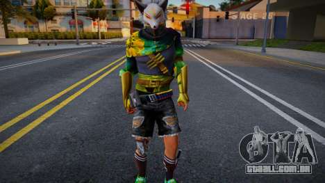 Skin De Zorrito Free Fire 1 para GTA San Andreas