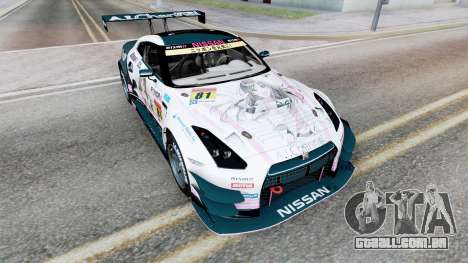 Nismo Nissan GT-R GT3 (R35) Tarawera para GTA San Andreas