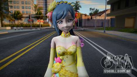 Setsuna Love Live Recolor para GTA San Andreas