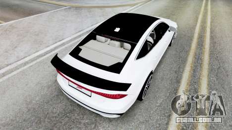 Audi A7 Sportback (Type 4K8) para GTA San Andreas