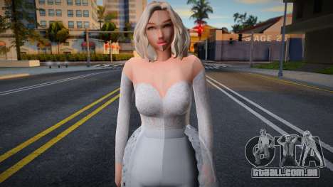 Wedding Girl para GTA San Andreas