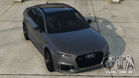 Audi RS 3 Anthracite