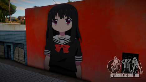 Mural Aya Asagiri para GTA San Andreas