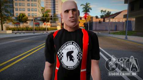Skinhead Gang Against Racial Prejudice 1 para GTA San Andreas