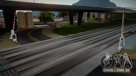 Railroad Crossing Mod Slovakia v6 para GTA San Andreas