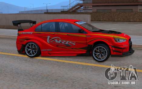 Mitsubishi evo 10 varis para GTA San Andreas