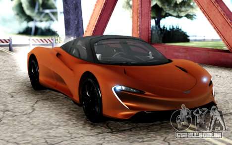 McLaren Speedtail Roadster para GTA San Andreas