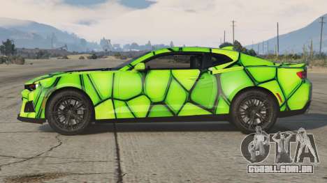 Chevrolet Camaro ZL1 Green Lizard