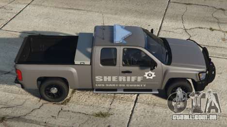 Chevrolet Silverado Pickup Police Natural Gray