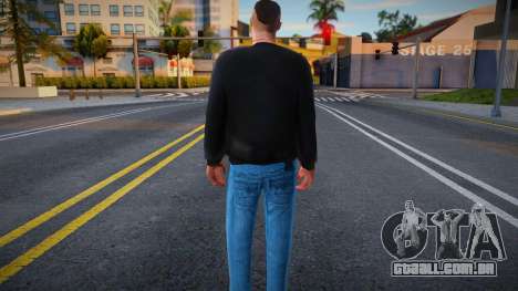 O cara com a barba na jaqueta para GTA San Andreas