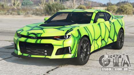 Chevrolet Camaro ZL1 Green Lizard