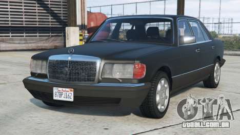 Mercedes-Benz 560 SEL Raisin Black