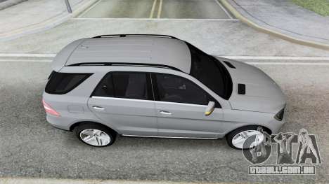 Mercedes-Benz ML 350 (W166) Light Grey para GTA San Andreas