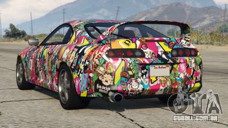 Toyota Supra S (A80) Carnation