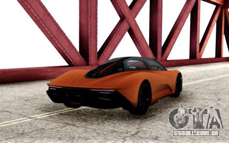 McLaren Speedtail Roadster para GTA San Andreas
