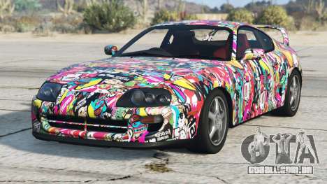 Toyota Supra S (A80) Carnation