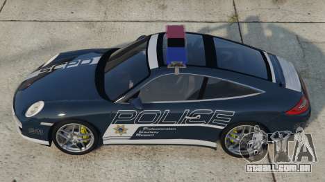 Porsche 911 Targa 4S Police