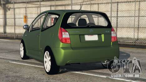 Citroen C2 Hippie Green