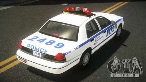 1999 Ford Crown Victoria NYPD para GTA 4