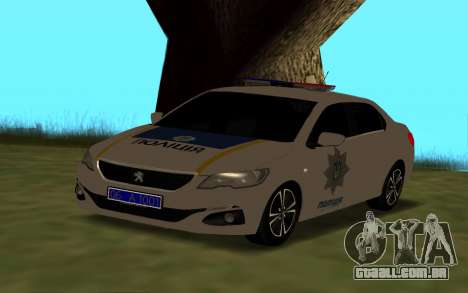 Peugeot 301 Ukraine Police para GTA San Andreas