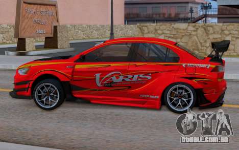 Mitsubishi evo 10 varis para GTA San Andreas